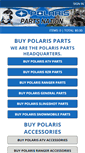 Mobile Screenshot of polarispartsnation.com